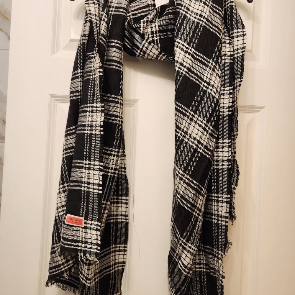 Kate Spade Paid Yard Dye Scarf - Picture 2 of 4